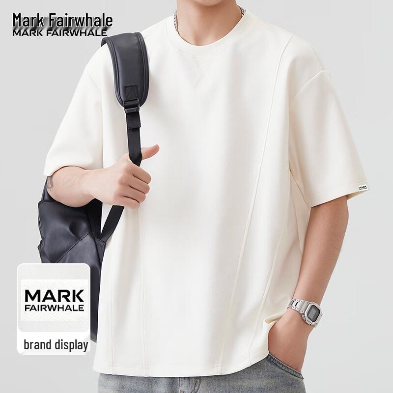 

MARK FAIRWHALE Men s Ice-Feel Cotton Short Sleeve T-Shirt 2XL
