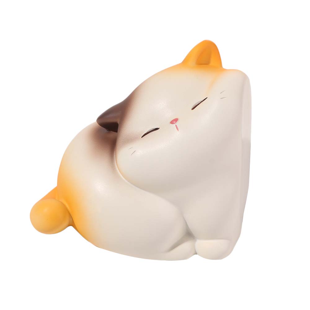 Resin Hug Cat Bookshelf Portable Cat Decorative Bookends Gift Kawaii Book Holder Hold Books