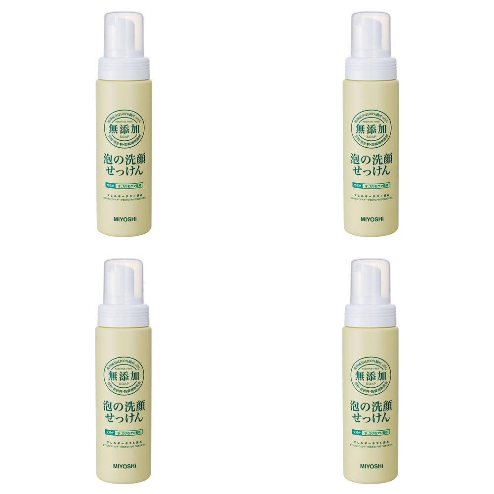 

foam facial cleansing soap 200ml 4 bottles [Set product] Additive-free