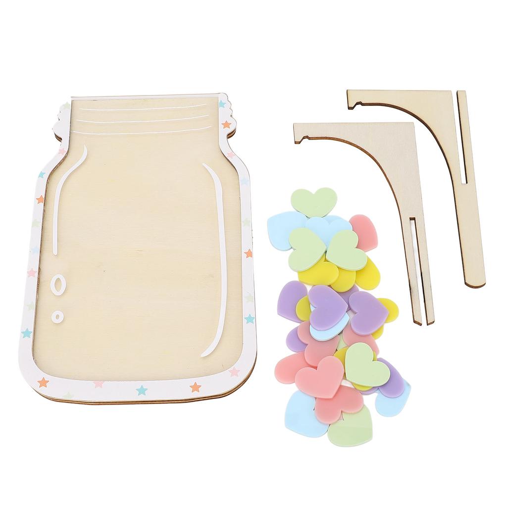 Reward Jar for Kids Solid Wood Magnetic Positive Behavior Incentive Toddlers Potty Training Reward