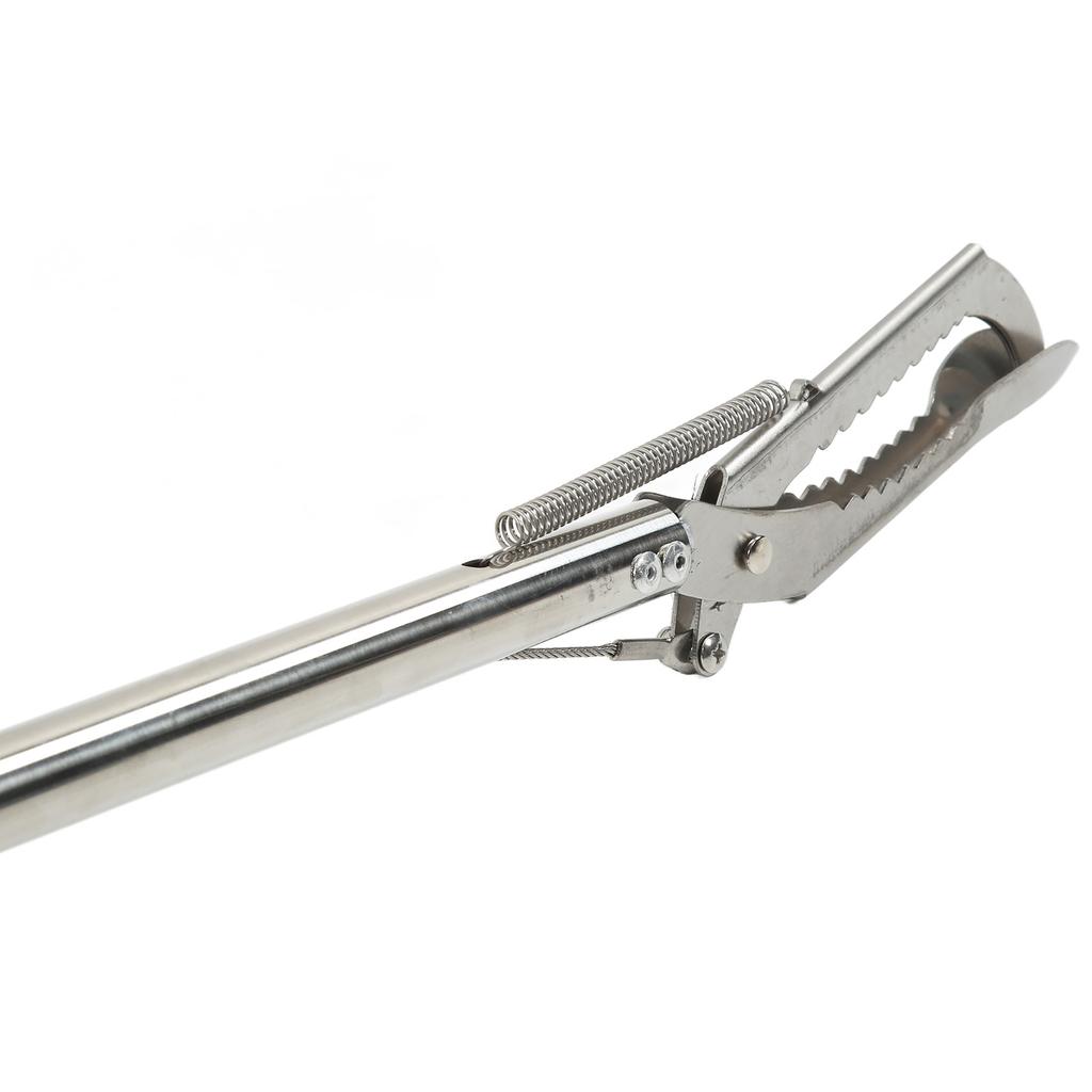 Krabbtång i rostfritt stål Skidmotstånd Slitsad spetsdesign Multifunktionell fiske sax-tång för fiske