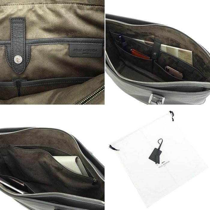 [Pelle Morbida] Maiden Voyage Tote Bag MB079 BLACK