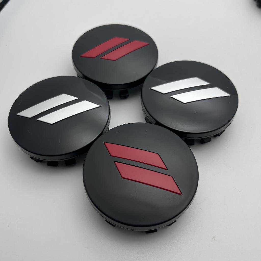 4pcs X 63mm Car Logo Wheel Center Hub Caps Rim Cover Emblem Sticker for Dodge Charger Challenger Hell Cat SRT for Chrysler 300C PP2