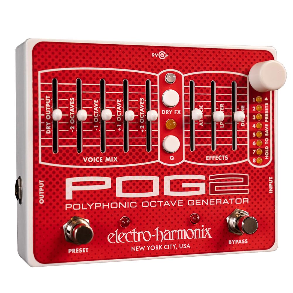 

effector polyphonic octave generator POG2 electro-harmonix electro-harmonics []