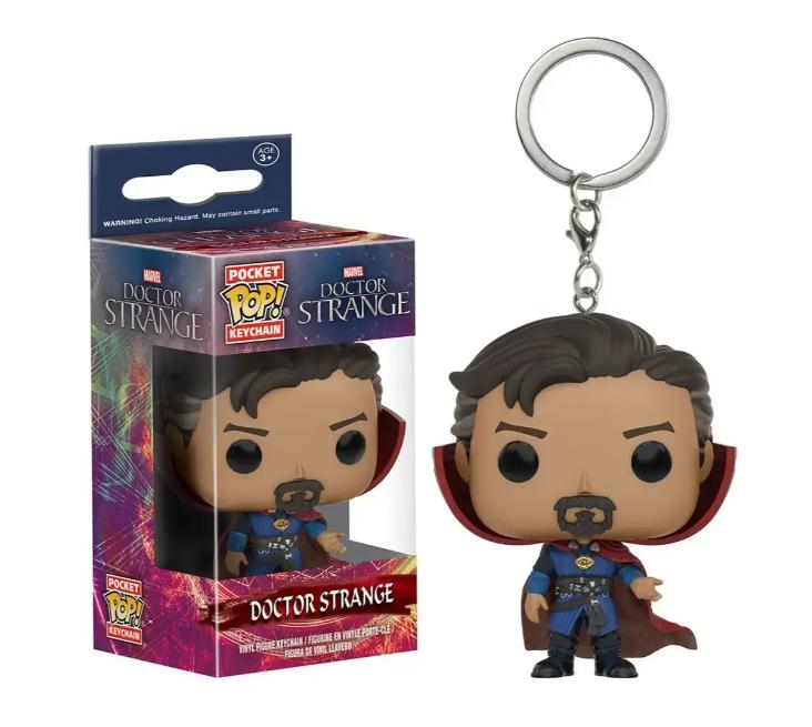 

Брелок Доктор Стрендж Doctor Strange фигурка игрушка 4 см 4 різнокольоровий
