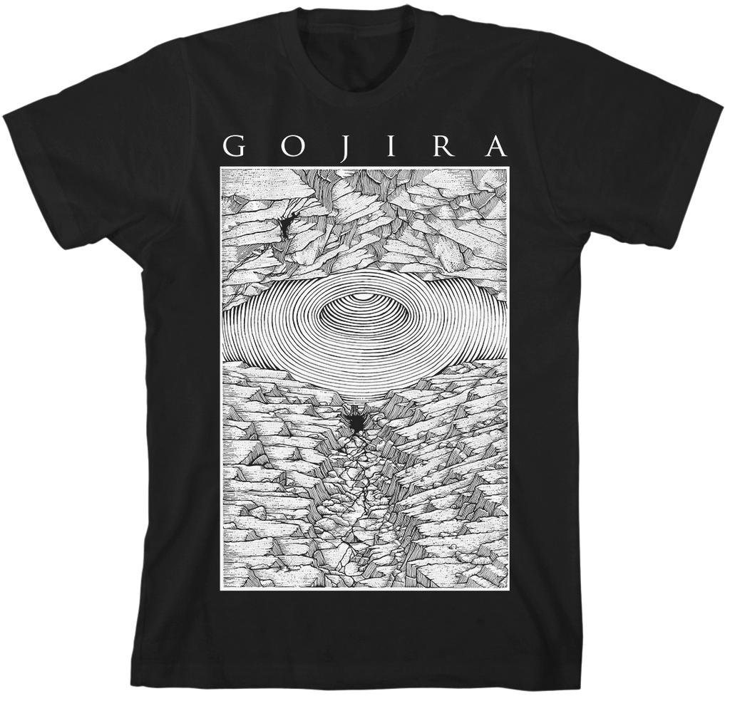 Y2k Gojira Band Graphic Cotton T-shirt Unisex Summer Short Sleeve Fashion Brand Tee Luxury Casual Vintage Retro Tops