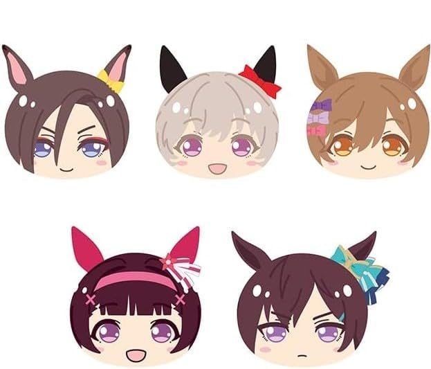 Uma Musume Pretty Derby Omanju Nigi Nigi Mascot 8 Box of 5