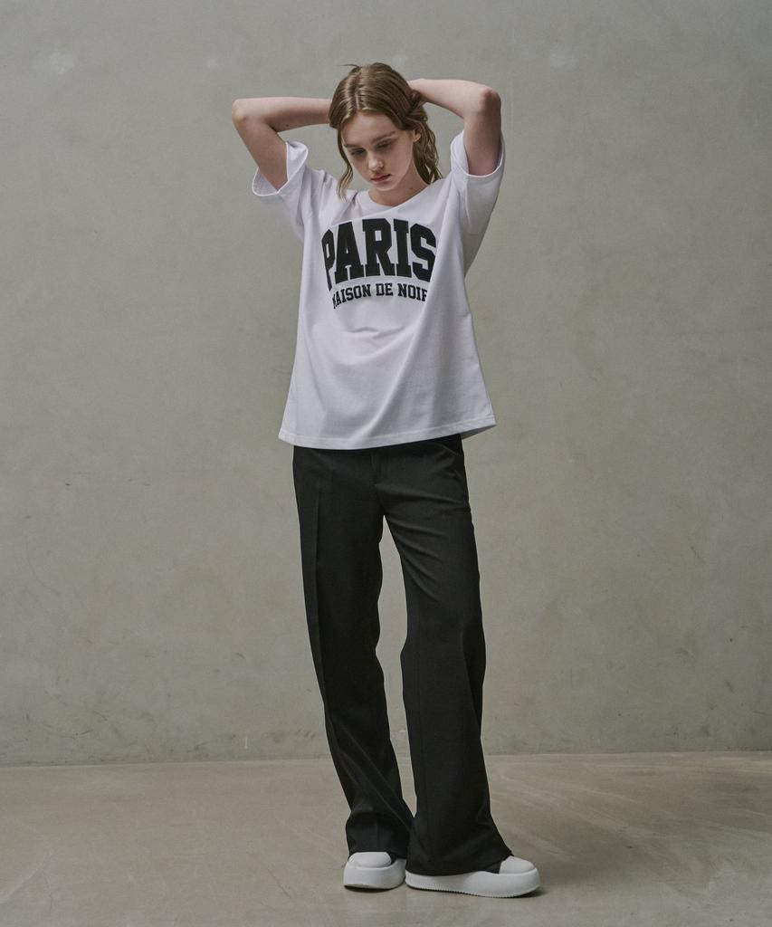 Mejongdeunua Appliquié T-Shirt White
