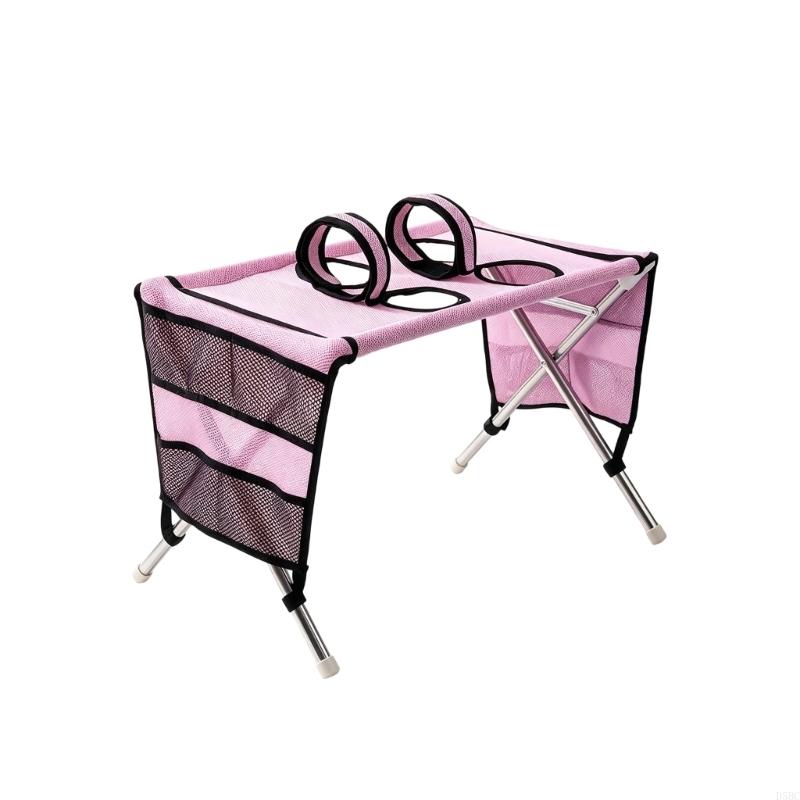 Trimming Station for Small Dogs and Cats, Pet Hammock Grooming Cradle with Four Leg Openings and a Take-Apart Base