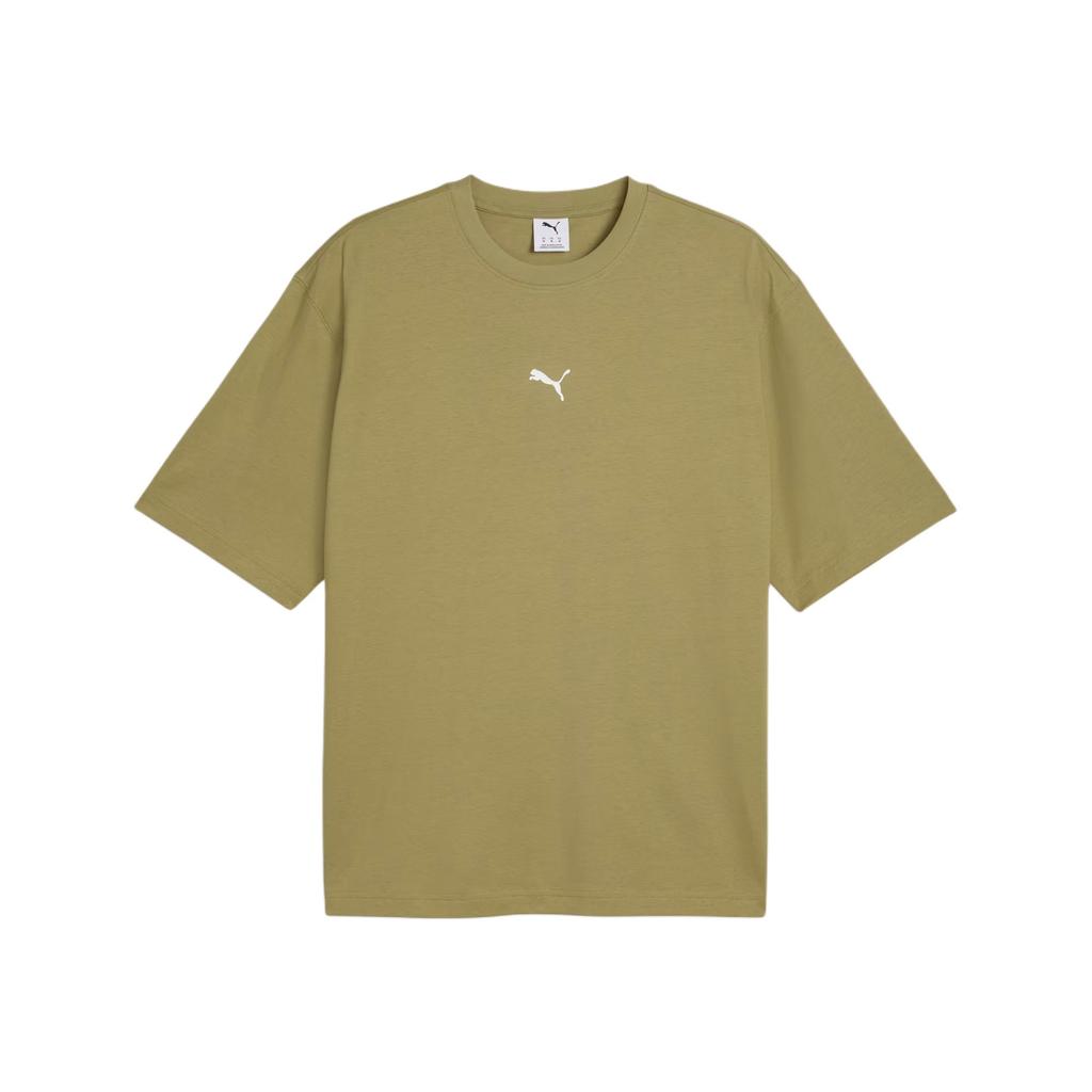 Puma Run Culture Collective Loose Fit Printed Knit Crew Neck Short Sleeve Running T-Shirt Men Tops 636756-89