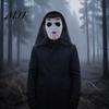 Maschera Fantasma Divertente per Scherzi di Halloween, Maschera Urlante Horror con Cappuccio Accessorio per Costume Casa Infestata, Spaventosa per Feste Cosplay,