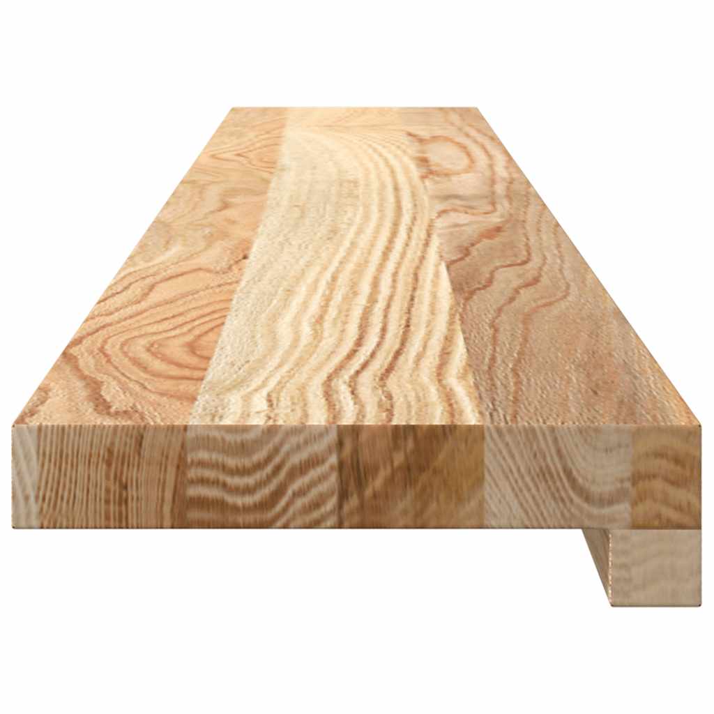 Vidaxl Window Sills 2 Pcs, Raw, 110X15X2 Cm, Solid Oak Wood