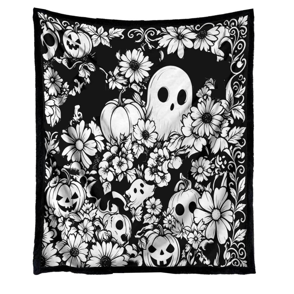 Halloween DIY Ausmal-Tischdecke mit farbigen Stiften, 150 200 cm