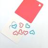 Mini Heart Paper Clips - Valentine's Day Gift Brooch with Cartoon Heart Design