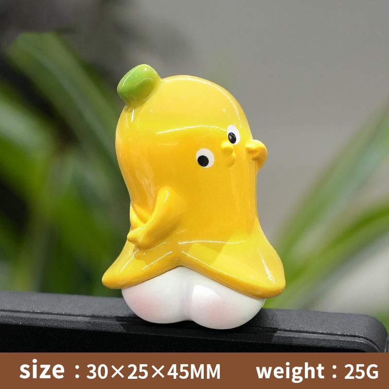 Adorable Mini Yellow Chick Figurines Cartoon Kawaii Decor Ornament for Office Desk Teen Bedroom Birthday Gift