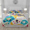 3D Printed Cartoon Style Duvet Cover Kit Ultra-fine Fiber Pillowcase 2024 New Wholesale Cute And Comfortable Animal Kit