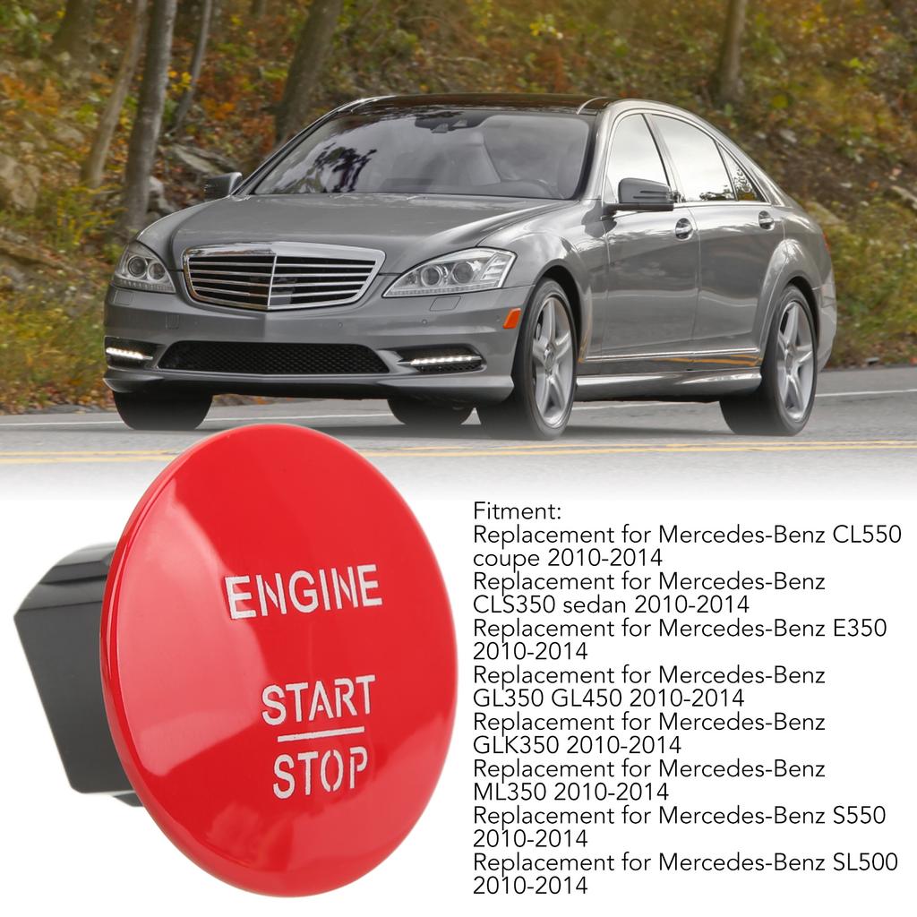 Engine Start Stop Button 2215450714 Ignition Button   Replacement for  ‑  CL550 E350  350