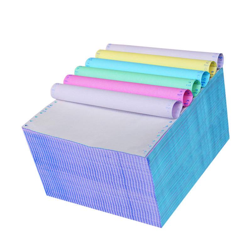 1000 Pages Multi-Part Continuous Computer Form Paper (241-pin, 2-6 Parts)
