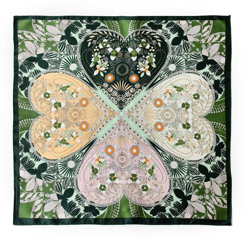 Silk scarf square scarf high-end strap 100% mulberry f student fashion sunscreen shawl dual-purpose