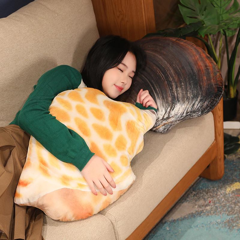 Simulation Shell Conch Oysters Sand Snail Starfish Plush Toy Stuffed Soft Ocean Animals Pillow Creative Decor Boys Girls Gift