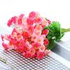 1 X Bouquet/60 Heads Artificial Fake Campanula Flower Leaf Wedding Party Decor