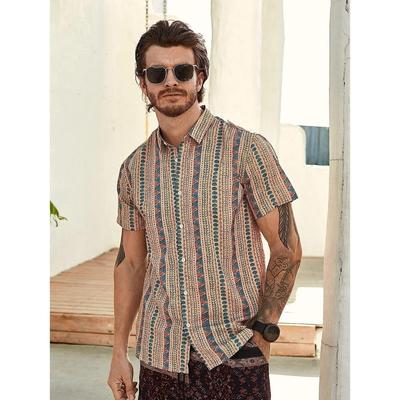 Camisa Casual Lymio para Homens|| Camisa para Homens|| Camisa estilosa masculina || Camisa Estampada Masculina