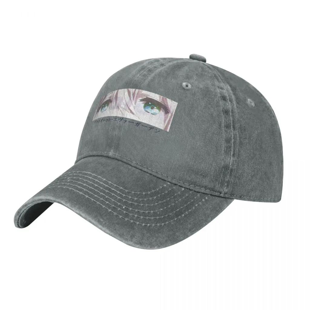 Violet Evergarden Harajuku Comic demin Cap Durable for All Seasons Golf Hat Baseball Cap Men