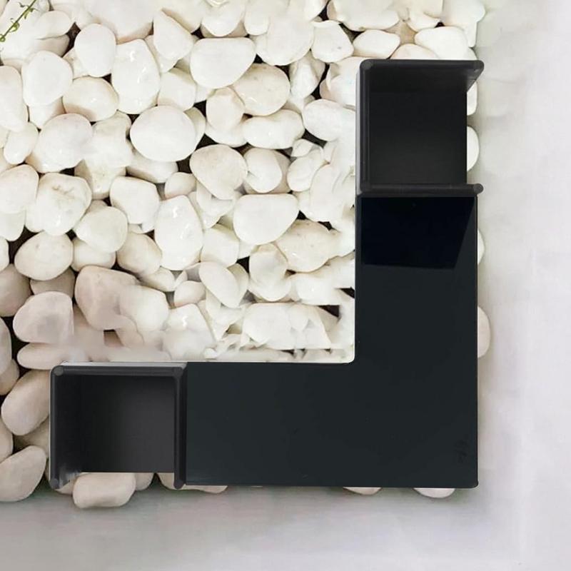 Shrimp Cave Aquarium Tunnel Corner Aquarium Cave Corner Fish Tank Decoration Fish Hideout Fish Cave for Aquarium Hideout