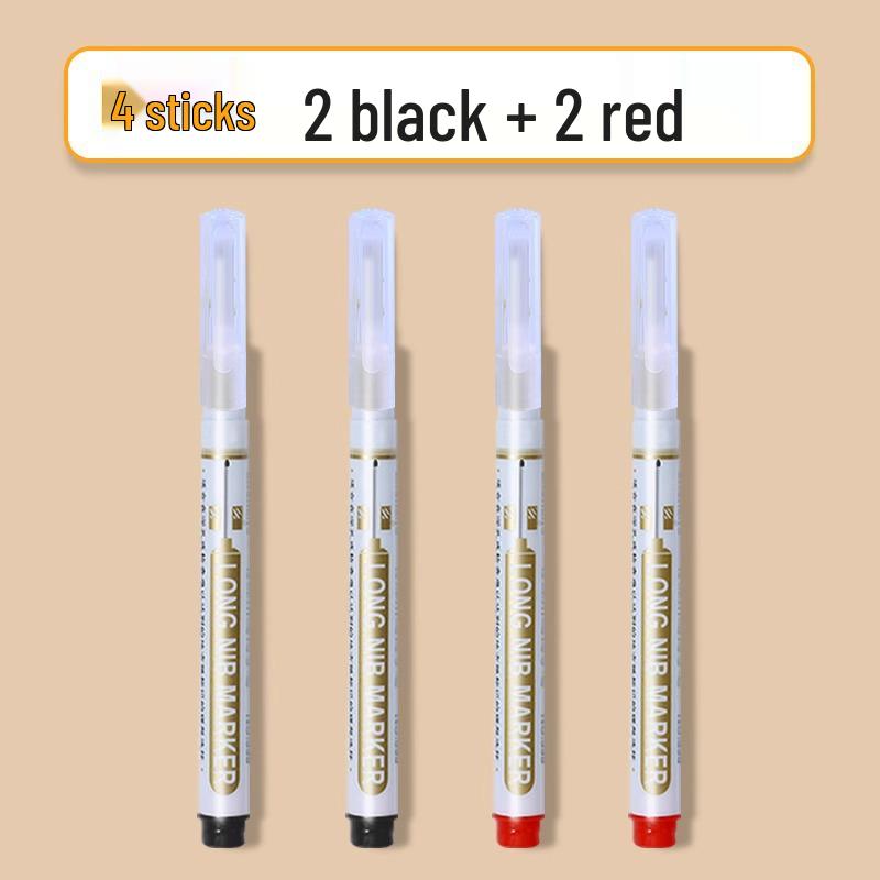 Oil-Based Long-Tip Marker for Woodworking & Tile