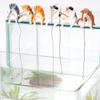 3/4/5PCS Aquarium Fishing Cat Hanging Creative Landscape Decoration Desktop Fish Tank Cat Fishing Micro Landscape Decorations