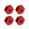 4pcs 1 10 RC Wheel Hex Hubs Nut 14mm Aluminum Wheel Hex Drive Hub for AMMRA Big Rock for Typhon for Senton