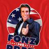 Happy Days Unisex Adult Fonz for Prez Sweatshirt