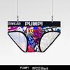 Underwear Pump Fashionable Mens Trendy Graffiti Print Cool Nylon Sports Briefs Breathable Sexy