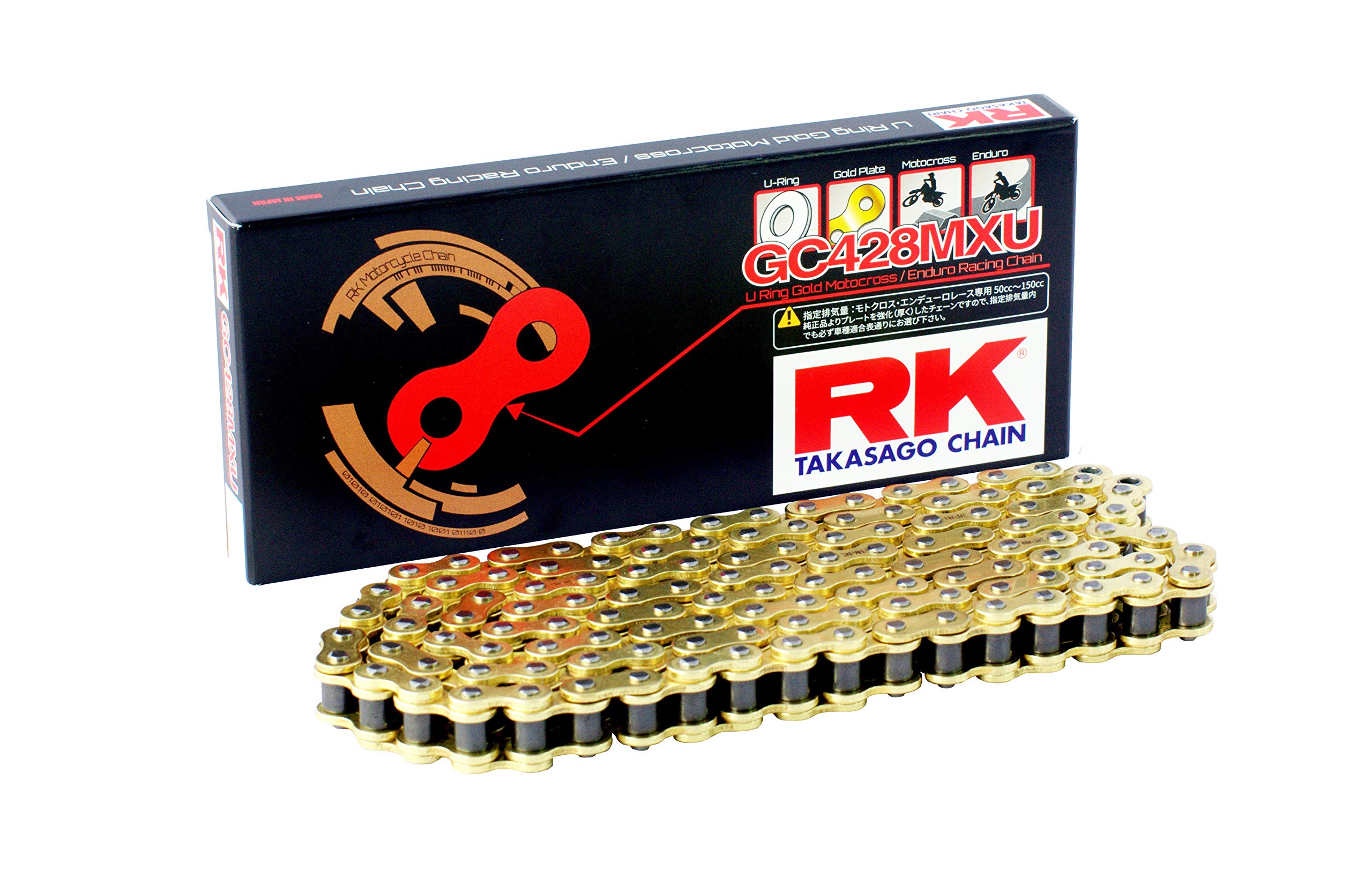 

RK EXCEL RK Drive Chain GC428MXU 130L Race Chain (RK) Motocross/Enduro
