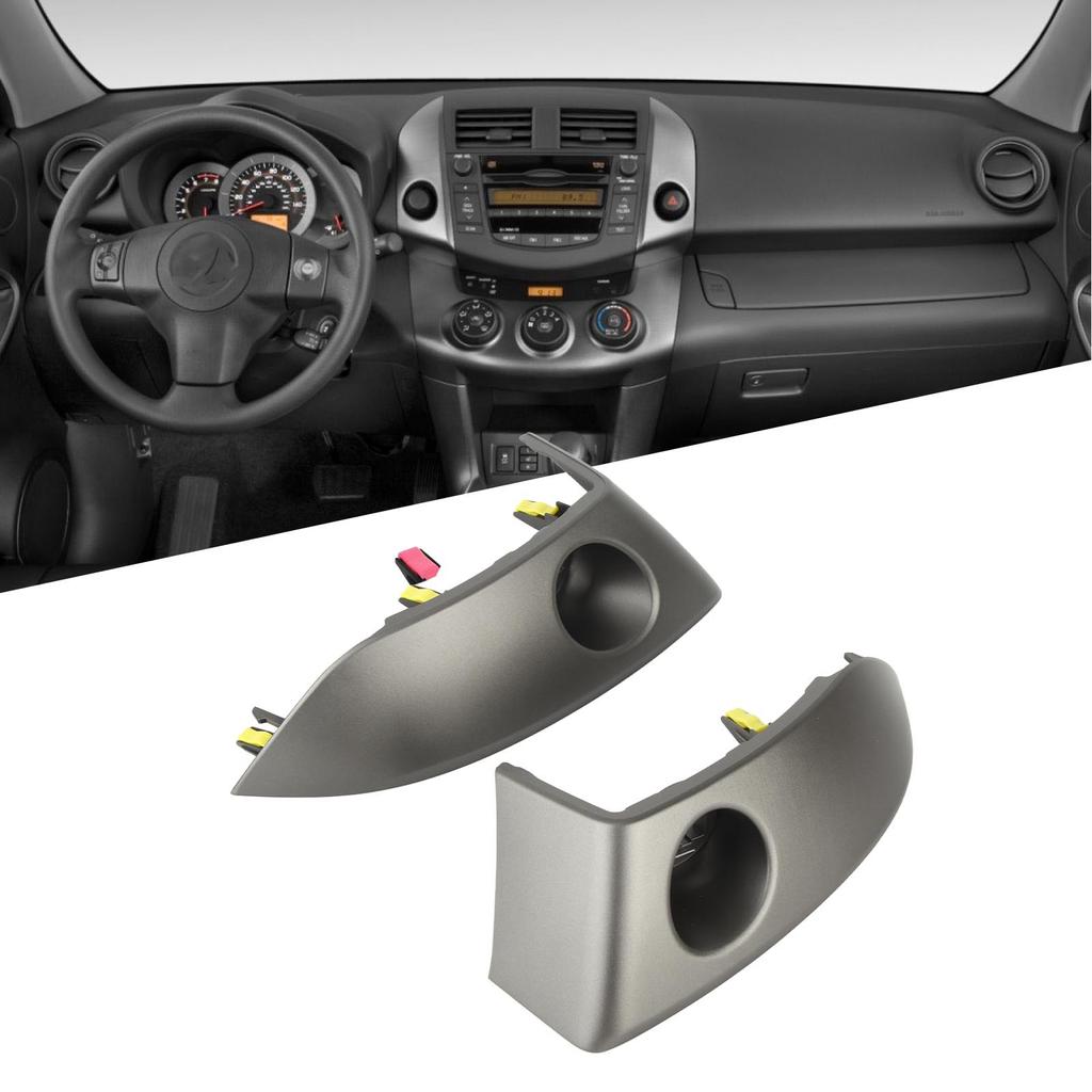 Center Dash Air Vent Radio Bezel Trim 55412 42060 B1 Dashboard Instrument Cluster Panel for RAV4 2006 To 2012
