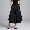 Retro Japanese Wide-Leg High-Waisted Casual Suit Pants – Modern Multi-Layer Design