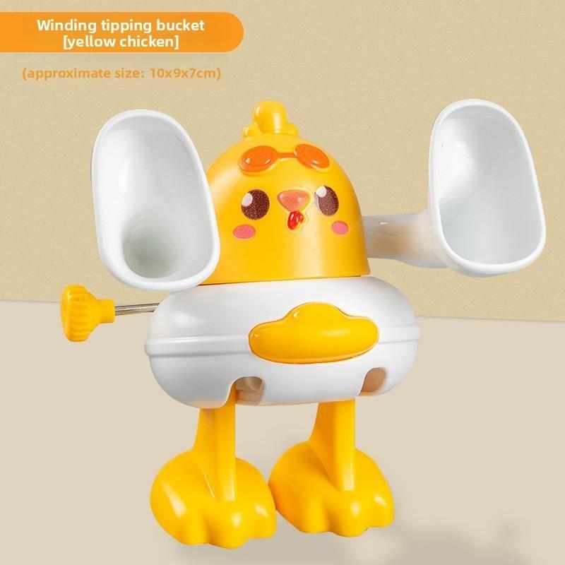 Kunststoff Babyspielzeug-Set mit Cartoon-Ente und Gorilla für Säuglingslernen und Entwicklung