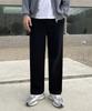 BYMONO [Big Sizes 32-46] High-Quality Standard Fit Fleece-Lined Long Pants