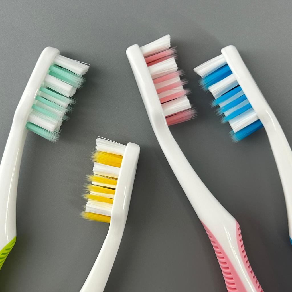 New OEM Model Adult Toothbrush Adult Manual  Middle  Bristles Toothbrush for Home Use