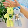 Fluid Bear Pendant Scarf & Teddy Bear Doll Keychain: Street Style Gift for Girls