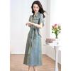 Women's Elegant Commuter Top & Skirt Set