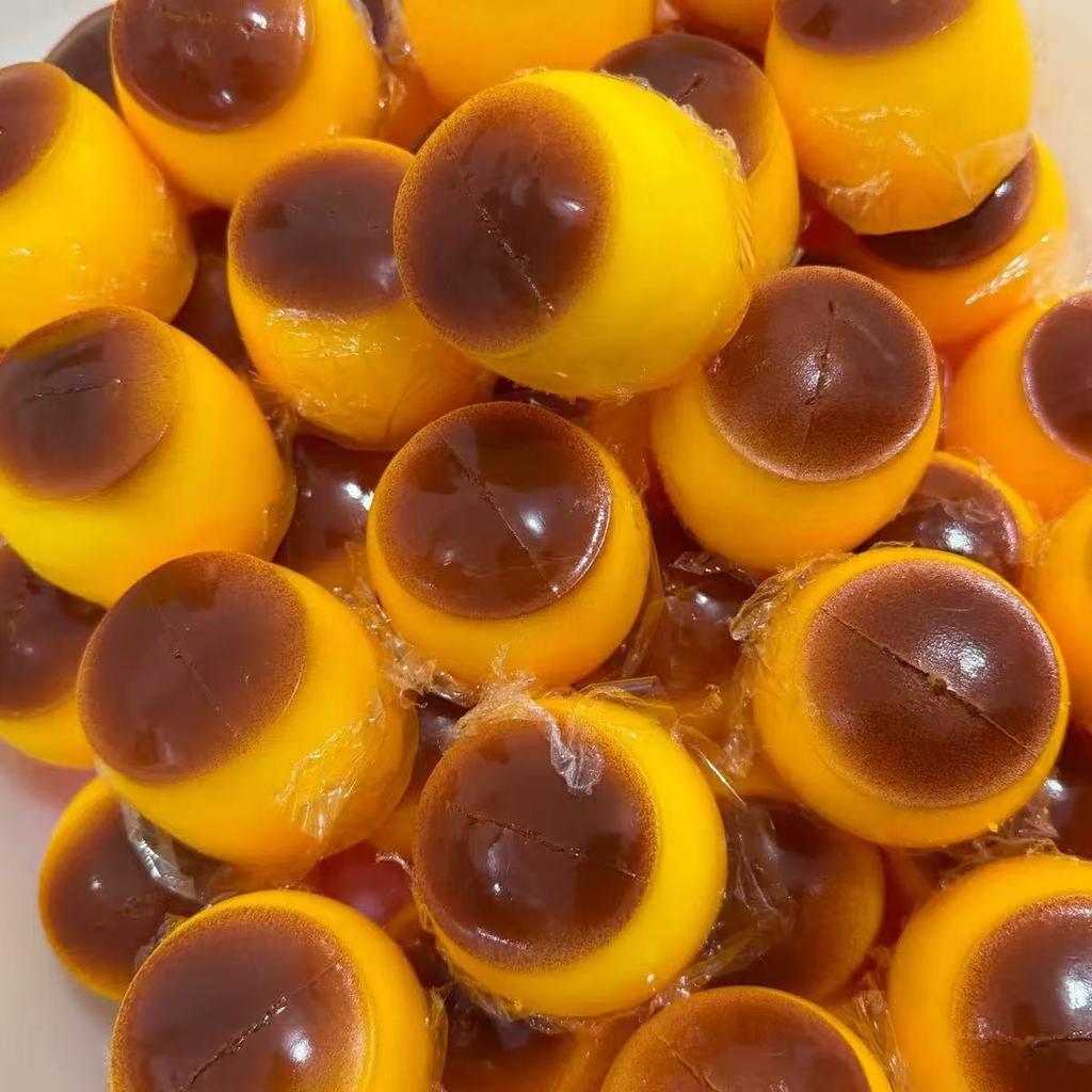 2026 Pallina Spremibile Pudding a Forma di Cibo Croccante Giocattoli Fidget Pallina Antistress Pudding Giocattoli Sensoriali Antistress ASMR per Regalo di Compleanno