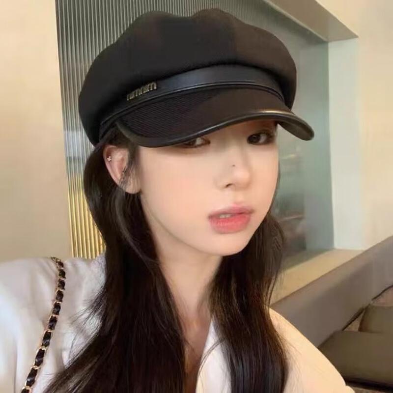 

OEING Women s Retro British Style Beret Hat One Size
