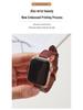 Originální kožený tenký řemínek s vzorem liči pro Apple iWatch