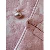 Light Pink Vest Women's Spring and Autumn New Style Temperament Stand-up Collar Retro Clip-on Women's Top Antique Style