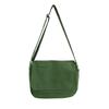 New Simple Canvas Bag Solid Color Single Shoulder Bag Crossbody Bag CLE