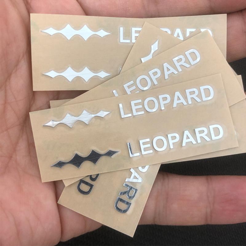 For Byd Equation Leopard 8 2025 Metal Car Label Non Fading 3D Stereoscopic Car Label Modified Decorative Stickers