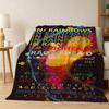 Singer R-RadioheadS-d Band Ok Computer Flannel Blanket Soft Throw Blanket Art For Home Decor Bedroom Bed Sofa Picnic Fans Gifts