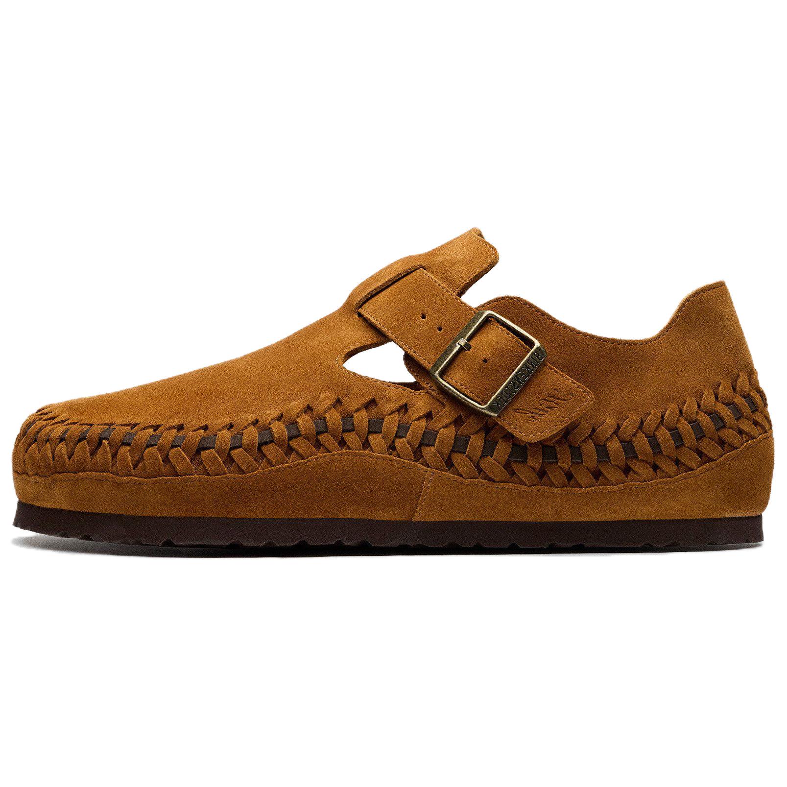 Kith x Birkenstock London Braided Mink