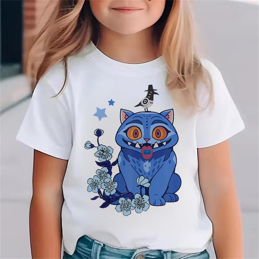 Kids' T-shirt K-Pop 'Demon Slayer' Print 2025 Movie Crew Neck Girls' Cartoon Short Sleeve Summer Baby Fashion Casual Top